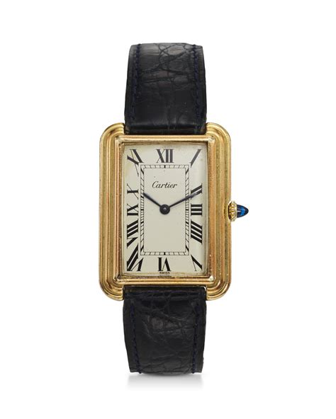 cartier stepped tank